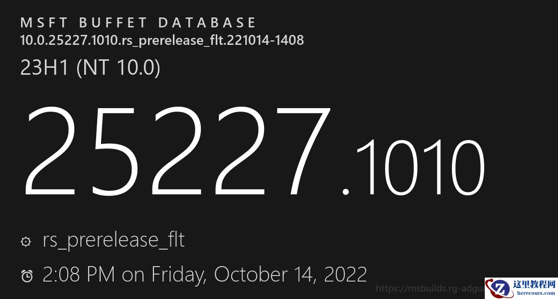 Windows 11 Insider Preview 10.0.25227.1010(rs_prerelease)发布!
