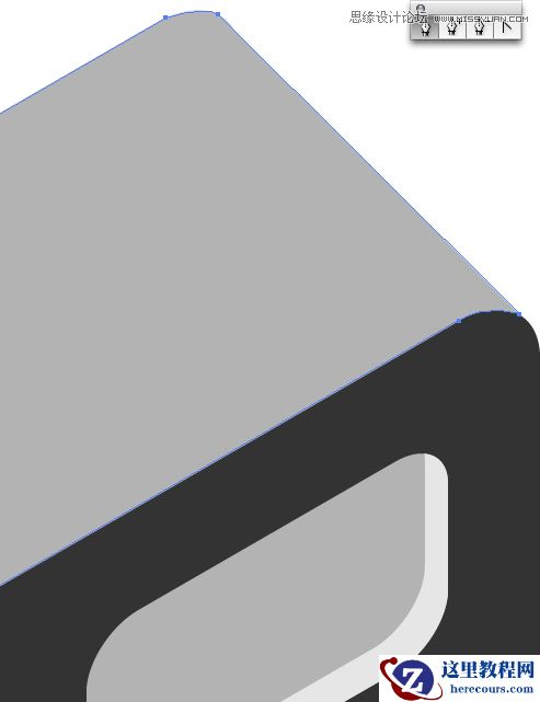 Illustrator绘制时尚的数码相机图标