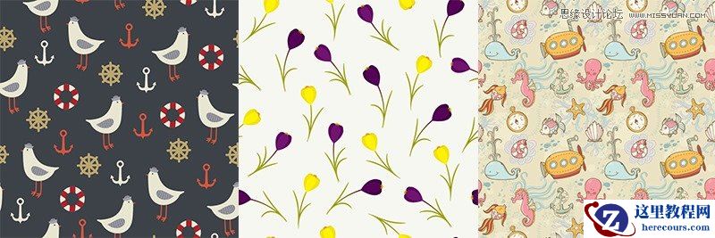 Illustrator制作精致无缝的纹理图案