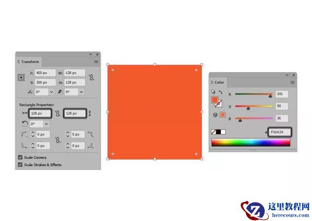 Illustrator制作简约风格的分享图标