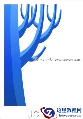 Illustrator鼠绘教程：绘制雪地上堆雪人的孩童插画