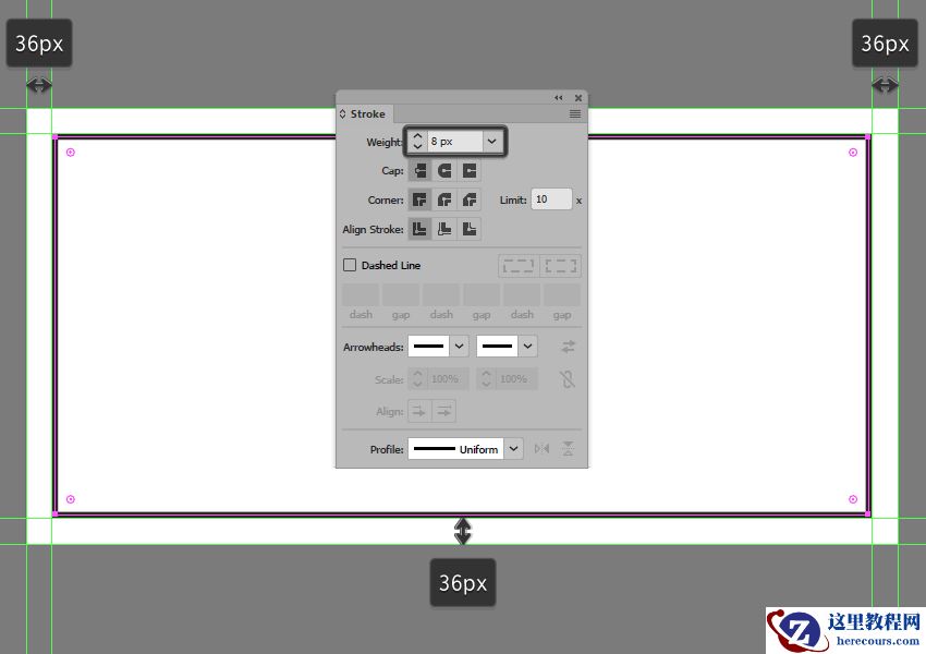 Illustrator绘制线描风格的城市插图教程