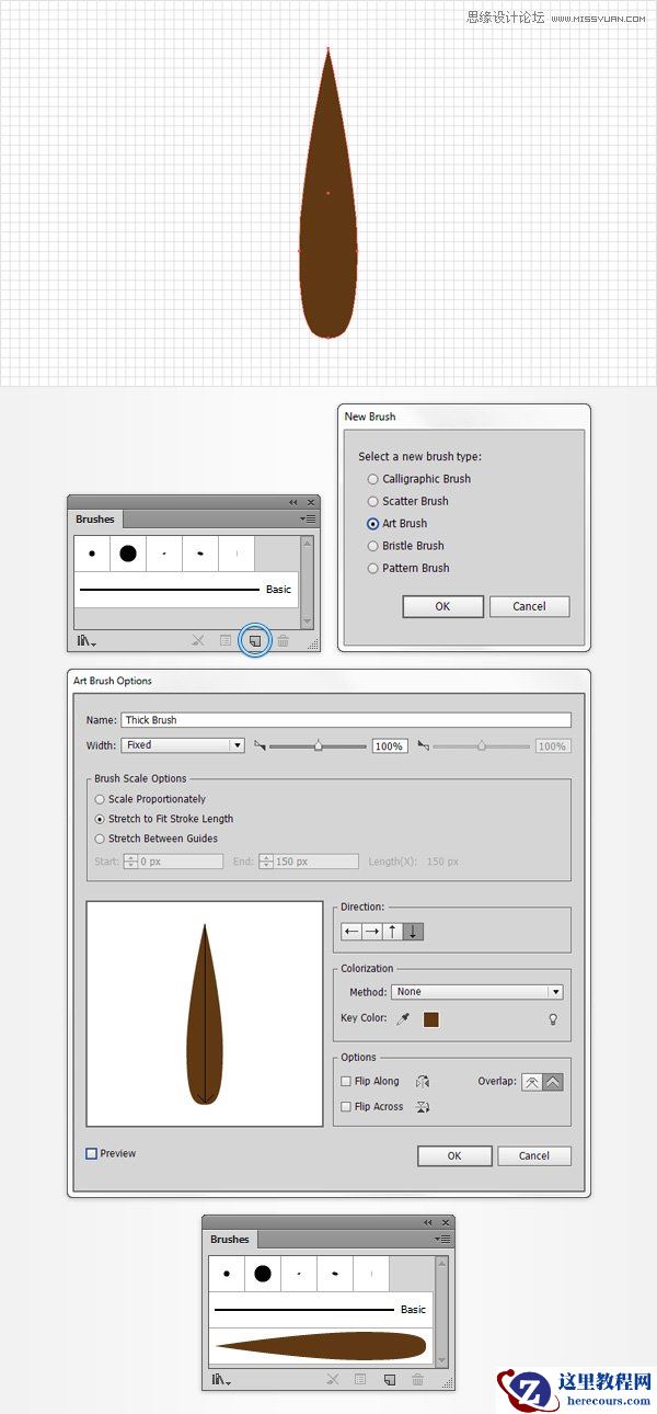 Illustrator设计时尚有趣的卡通人物脸部