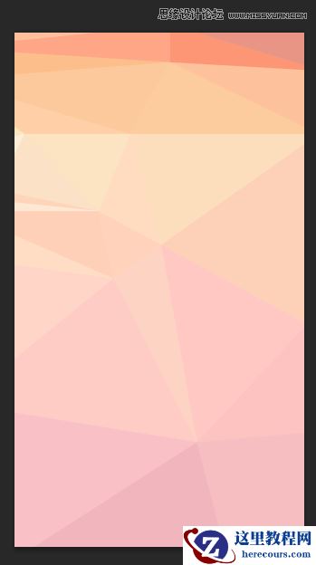 Illustrator简单快速的把图片变成几何背景