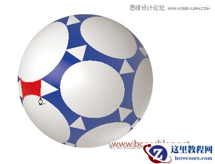 Illustrator绘制超酷的世界杯足球教程