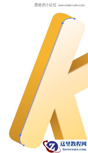 Illustrator制作可爱的清爽立体字教程