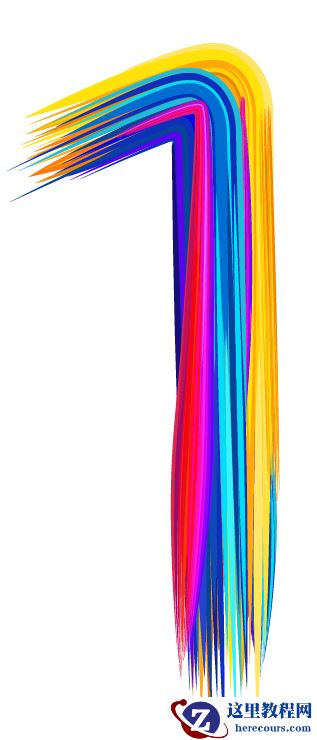 Illustrator绘制绚丽的京东618艺术字教程