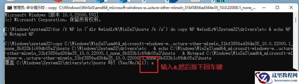 Win11 hosts文件空白怎么办?Win11 hosts文件空白的解决方法