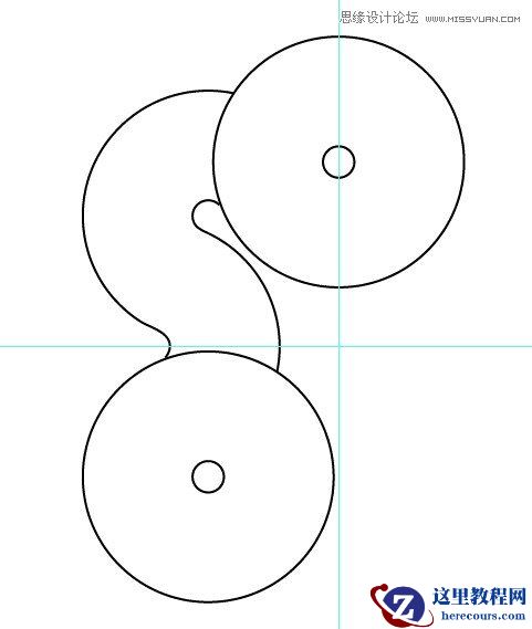 Illustrator绘制漂亮的叠加圆环效果图