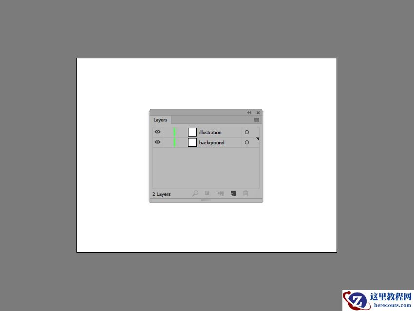 Illustrator创建MEB风格的厨房简约布局
