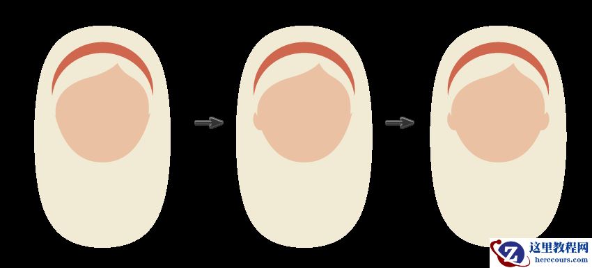 Illustrator绘制扁平化风格的喝咖啡女孩