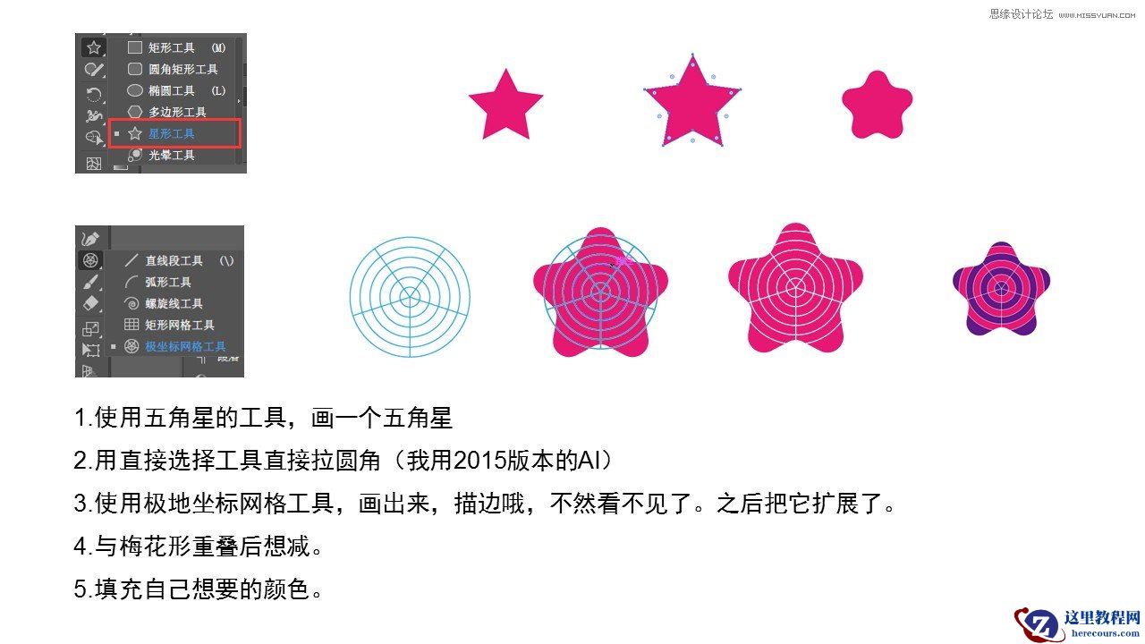 Illustrator详细解析混合工具的多种基本运用