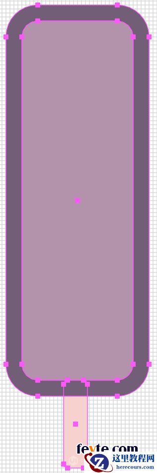 Illustrator制作可爱风格的棒冰图标效果图