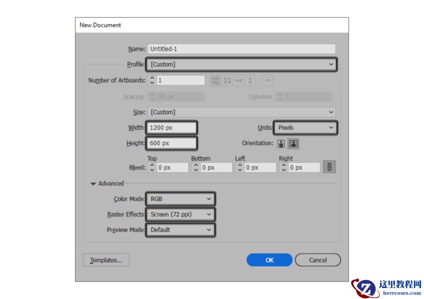 Illustrator绘制线描风格的城市插图教程
