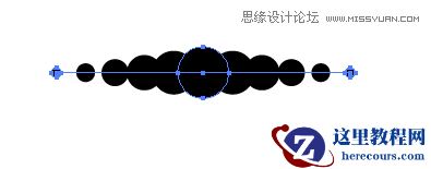 Illustrator制作点状扩散漩涡形状