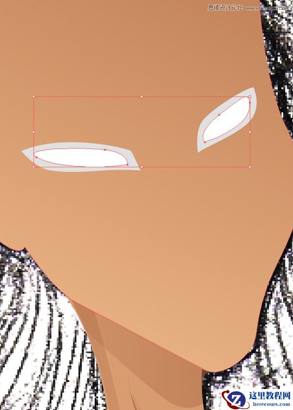 Illustrator绘制70年代的餐馆矢量插画教程