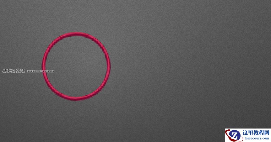 Illustrator实例教程：高级针线缝制效果