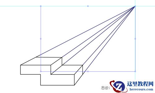 使用Illustrator绘制透视图教程