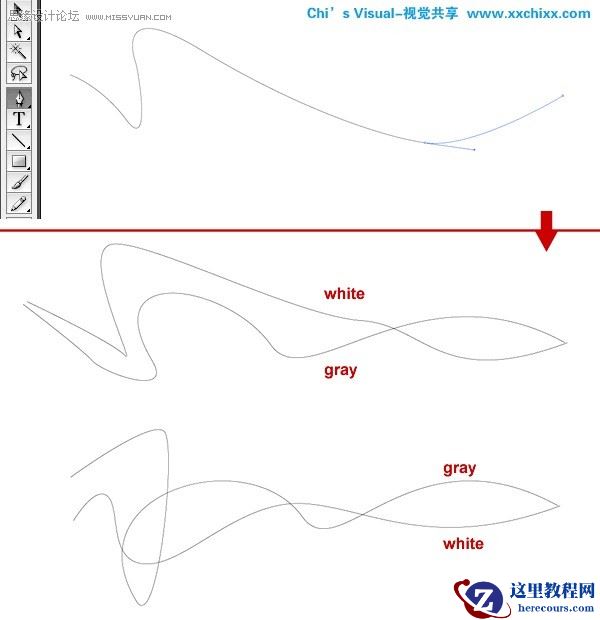 Illustrator+Ps制作数字烟雾效果教程
