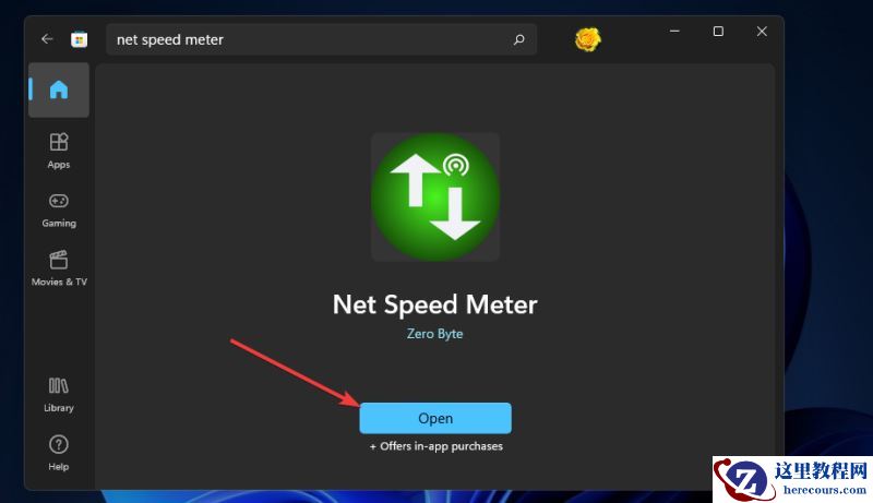 如何在Windows11中使用网络速度监视器?