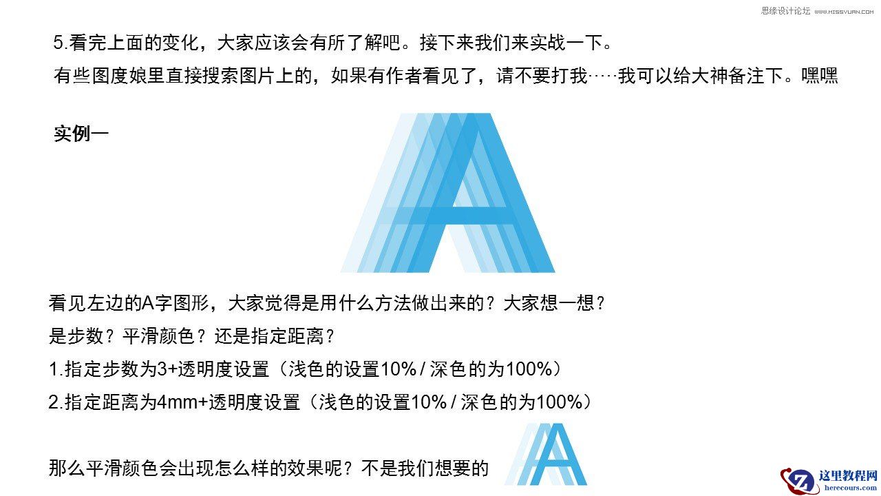 Illustrator详细解析混合工具的多种基本运用