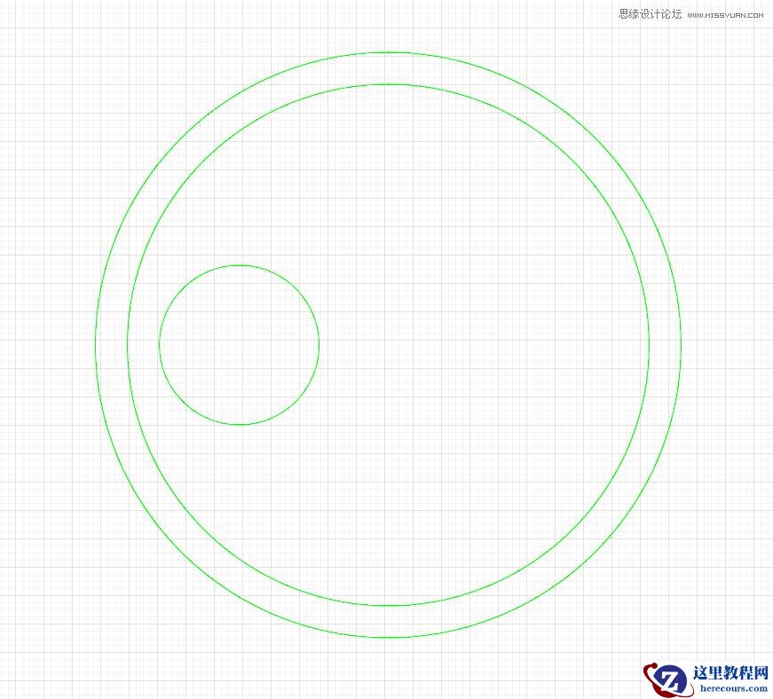 Illustrator使用圆形工具绘制猫头鹰形象