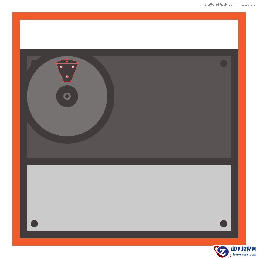 Illustrator设计邪恶主题风格的图标