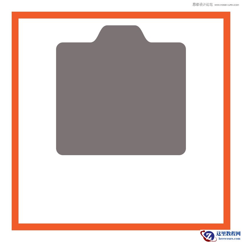 Illustrator绘制扁平化风格的复古相机图标