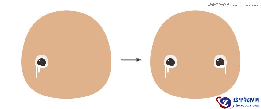 Illustrator设计声音恐惧症场景图