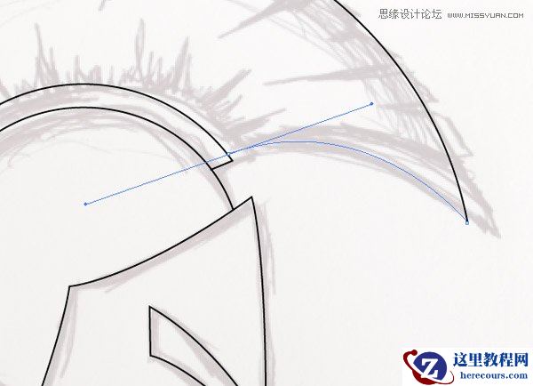 Illustrator教程：把纸上草图转换成插图