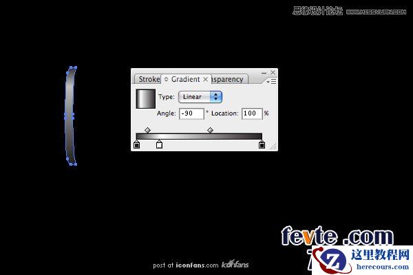 Illustrator绘制质感电池图标