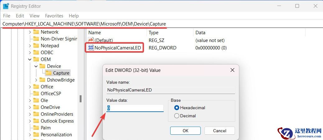 Win11系统怎么启用摄像头隐私指示器?