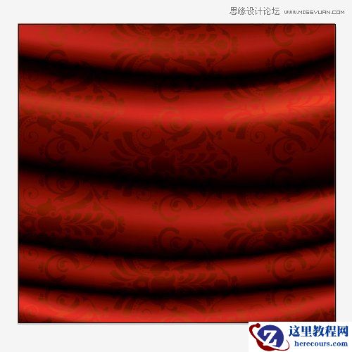 Illustrator使用钢笔制作窗帘布效果