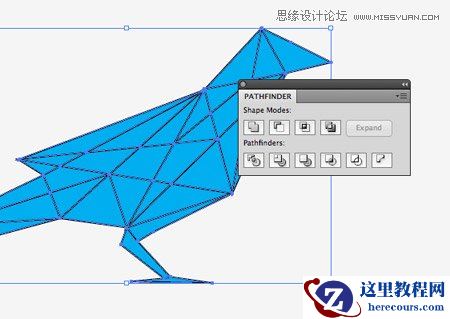 Illustrator设计钻石格子风格的LOGO教程