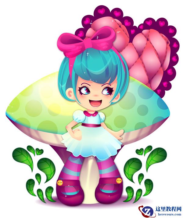 Illustrator设计丰富多彩的儿童书籍插图