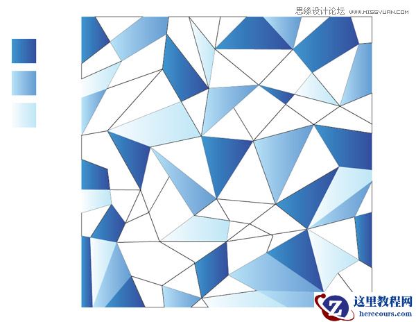 Illustrator创建酷炫时尚的多边形背景