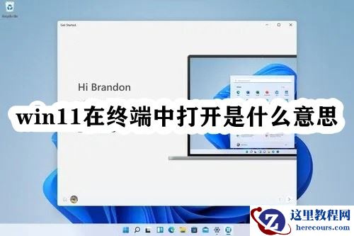 Win11在终端中打开什么意思?Win11在终端中打开如何关闭?