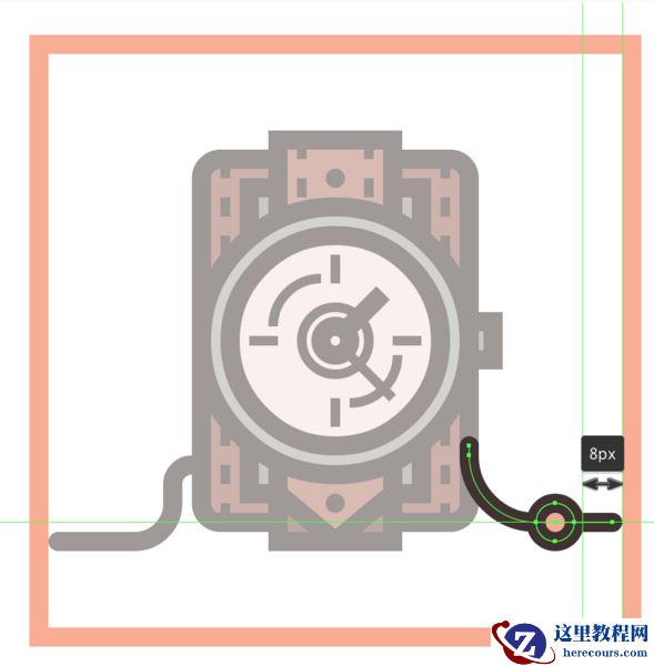 Illustrator制作简约风格的时尚图标包