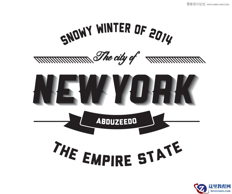 Illustrator结合PS制作印刷风格企业LOGO