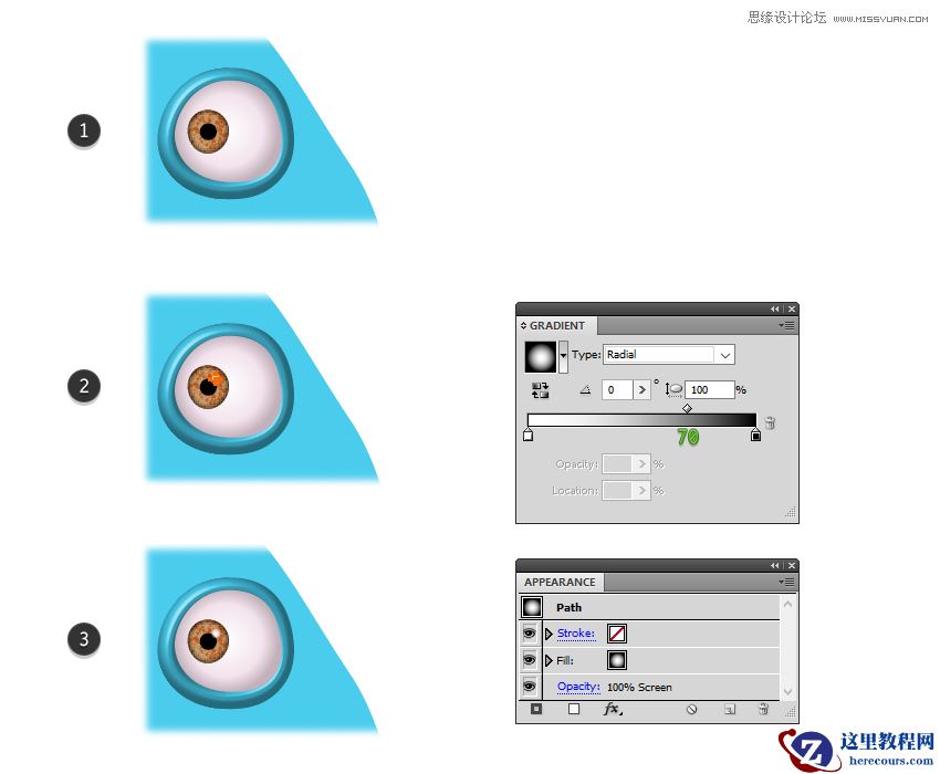 Illustrator绘制卡通风格的糖果怪物