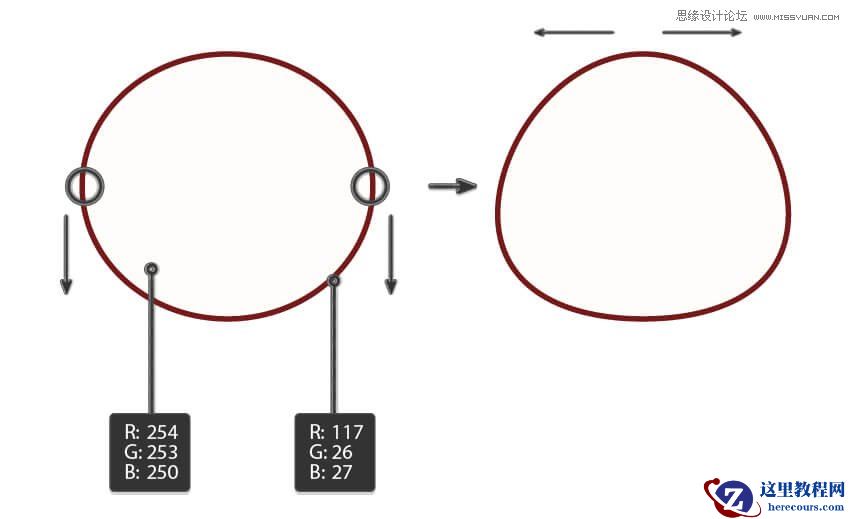 Illustrator绘制卡哇伊风格的小动物图标