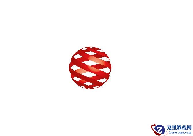 Illustrator简单制作立体镂空球形效果LOGO