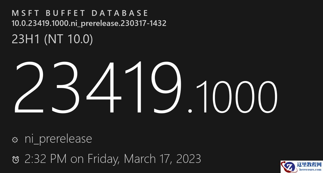 微软Win11 Dev 预览版23419推出啦！添加新功能及问题修复