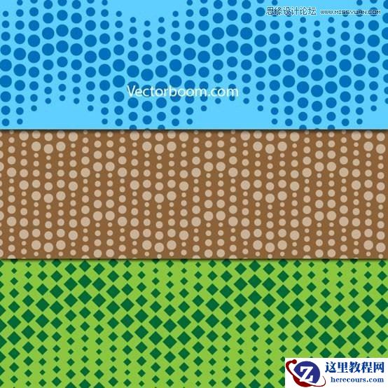 Illustrator制作漂亮的无缝几何图案