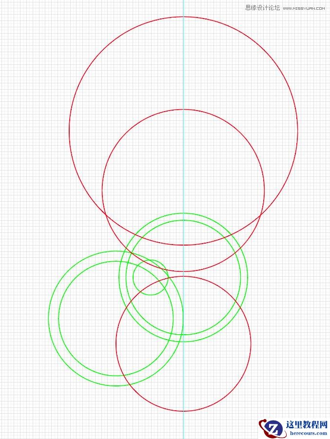 Illustrator使用圆形工具绘制猫头鹰形象