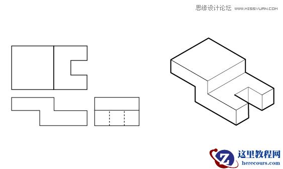 Illustrator绘制三维立体透视图教程