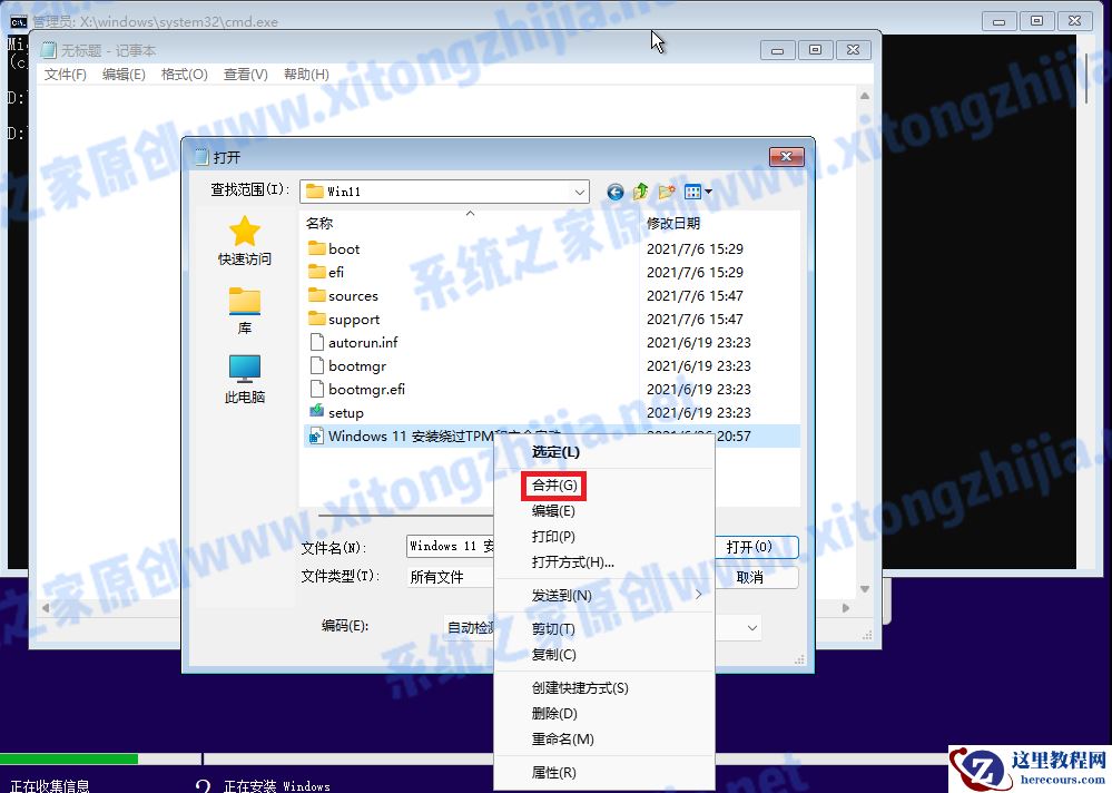 怎么使用CMD命令来安装Win11系统？