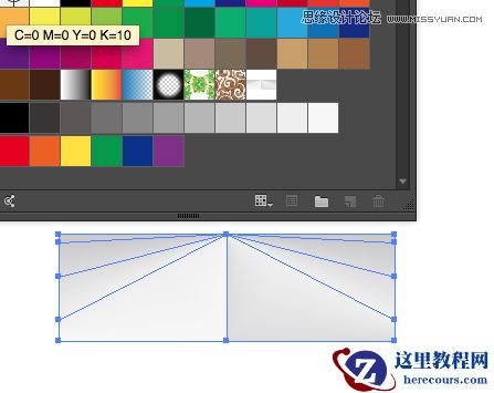 Illustrator简单制作时尚的凹凸海报背景
