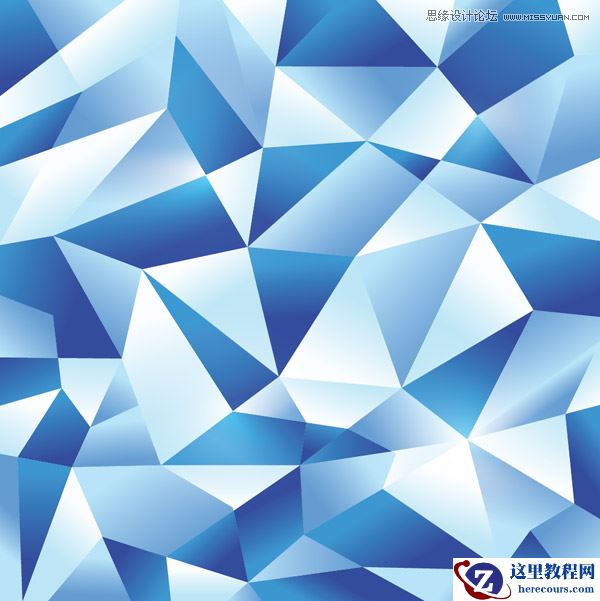 Illustrator创建酷炫时尚的多边形背景