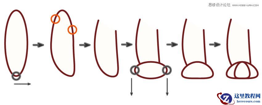 Illustrator简单绘制可爱的动物简笔画效果
